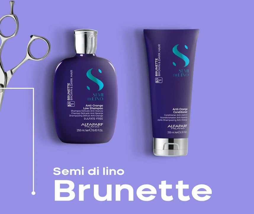 Brunette Anti-Orange Conditioner | Semi di Lino